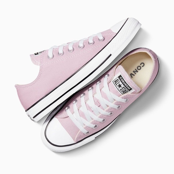 Converse All Star Low Top Violet Sneakers - Picture 1 of 9